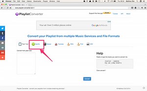 Free Spotify Playlist Converter
