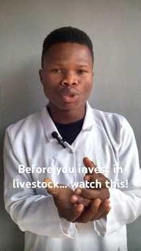 Before You Invest in Livestock…. Watch This! #livestockfarming #agriculture #farmtips #agribusiness