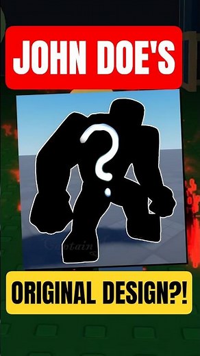 Forsaken’s ORIGINAL John Doe DESIGN Was INSANE... 💀 #forsaken #shorts # roblox