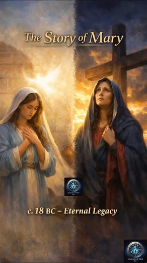 The Story of Mary c 20 BC to AD 48 #JourneyinTimeAI #VirginMary #AIHistory #Shorts #Timeline