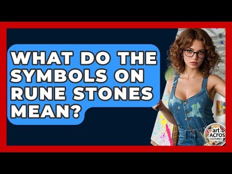 What Do The Symbols On Rune Stones Mean? - Art Across Cultures