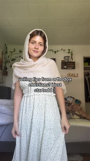 i officially become a catechumen october 5 after attending for almost a year and i figured it was about time i start veiling lol, i would love some advice!!🩷 #fyp #orthodoxchristian #orthodoxchurch #christianveiling #orthodoxy☦️