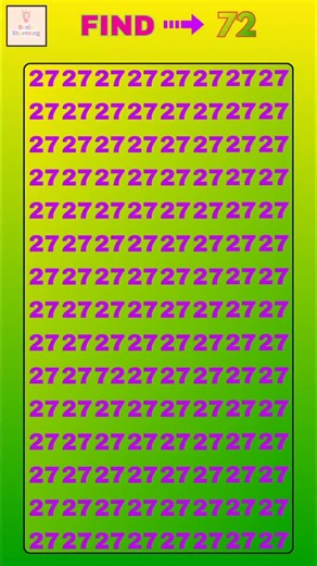 Brain Storming on Instagram: "Find Hidden Number 72 🔎 #reel #reels #puzzle #reelitfeelit #reelvideo"