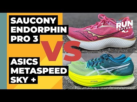 Saucony Endorphin Pro 3 Vs ASICS Metaspeed Sky + : Which carbon plated racer do we prefer?