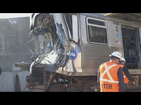 NTSB points to design flaw as potential cause of Chicago train crash that injured 38