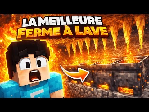 La Meilleure Ferme à Lave dans Minecraft ! 🔥 | Astuces et Guide Facile