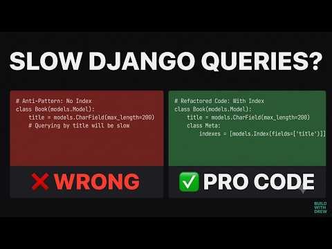 How to Index Django Models (The Performance Guide)