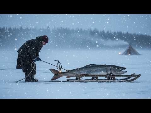 She Must Catch a Fish or Freeze: Solo Under-Ice Netting in Yakutia