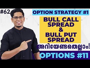Bull Call Spread & Bull Put Spread - Options Trading Strategy #1 | Options Trading Malayalam #11