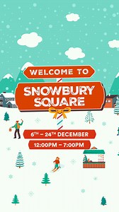 129 reactions | Step into a sparkling festive season at Times Square Center this December! Meet Santa and his friends, enjoy Christmas shows and cosy winter workshops, support the UNHCR Charity activation, and wander through the weekend markets. Bringing our community together this festive season! 6th - 24th December 12PM - 7PM #TimesSquareCenter #TimesSquareDXB #snowburysquare #FestiveSeason | Times Square Center Dubai | Facebook