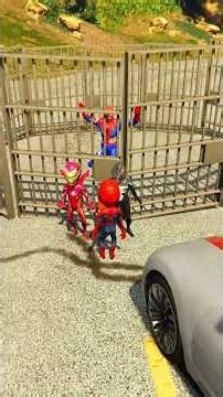 Spidey apne papa ko bcha lia #gta #faltugamer #gtav #gta5 #technogamerz #spiderman #shortsfeed