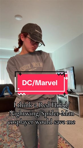 *Debby Ryan hair tuck* (but with rizz) #fyp #foryoupage #redhood #nightwing #dccomics