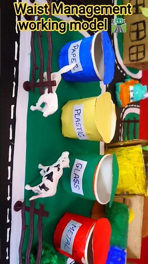 Waste Management Working Model 🛣️ || कचरा प्रबंधन/ Viksit Bharat Buildathon 2025 project idea