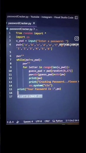 AspireEd Python: Learn Python in 60 second! #shorts #python