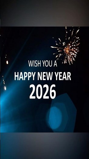 Happy New Year 2026 🎆 | Best Wishes | Trending Loop Song Video #happynewyear2026