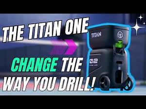 Titan One Pickleball Machine | Catherine Parenteau