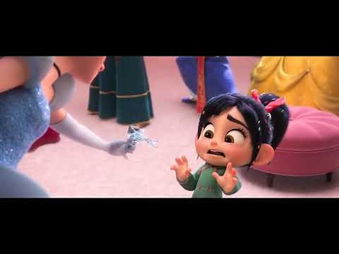 Wreck IT Ralph 2 (2018) Disney Princesses scene HD