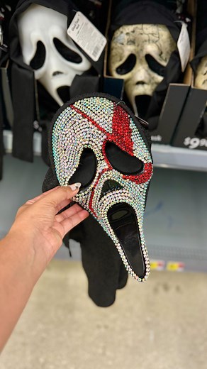 I found the perfect Halloween mask at Walmart!✨ This new Ghost Face mask is $29.98 and not available online yet but I’ll be sure to update you all with links when I see it become available❤️ • • • #newatwalmart #walmart #walmartfinds #walmartdeals #walmartstyle #walmartbeauty #walmarthome #walmartshoes #walmartshopping #walmarthaul #walmartfind #walmartdeal #walmartclearancefinds #walmartcouponing #halloween #spookyseason #spookyszn #halloween2024 #spookycute #halloweenjewelry #halloweencostume