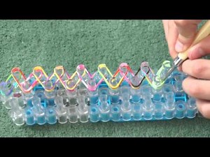 How to make a Fishtail Rainbow Loom bracelet - Easy Tutorial