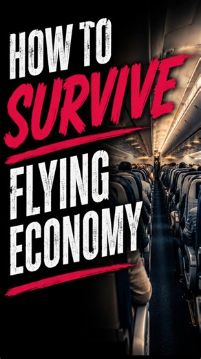 How to Actually Survive a Long Haul Flight in Economy 😅
