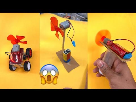 Top 3 Amazing Inventions Ideas | Awesome DC Motor Life Hacks | 3 Crafts Ideas