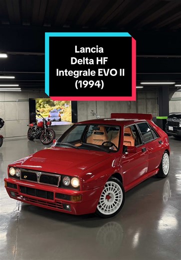 Lancia Delta Integrale HF Evo 2: Coche de Rally Clásico