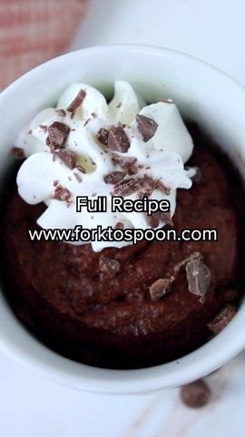 Air Fryer Chocolate Mug Cake