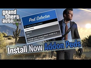😎 How to Install Addon Peds in GTA 5 (Easy Step-by-Step 2025) Easy Method