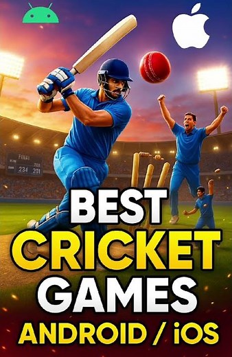 🔥 Best High Graphics Cricket Games for Android/iOS – Ultra Realistic! #CricketGames #offlinegames
