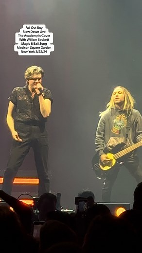 Fall Out Boy Live Performance ft. William Beckett | Madison Square Garden 3/22/24