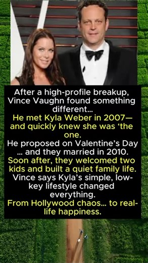 "After a high-profile breakup, Vince Vaughn found something different #vaughnstein #cameronesposito