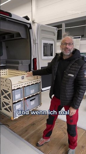 Der innovativste Heckauszug 2024 - Kastenwagen + Wohnmobil - NEUHEIT