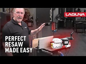 New!! Laguna Junior Power Feeder: Smoother, Safer, Faster Resawing