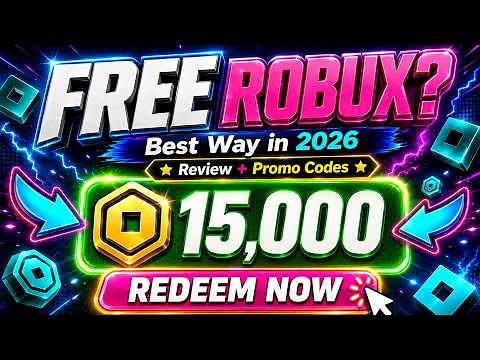 How To Get Free Robux? ✅ Best Way To Get Free Robux in Roblox 2026 Review Promo Codes