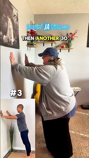 Core workout for beginners (Wall Planks)