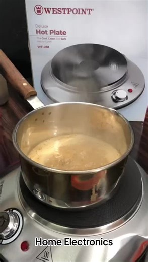 Westpoint Hot Plate WF-281 Stainless Steel Housing | High-Quality Cast-Iron Plate