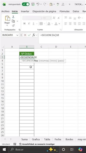 Excel sequence 💻 #excel #foryou #viral #exceltips