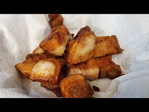 Cuban Style Chicharrones | Easy, Crispy Pork Belly Recipe (Estilo Cubano Fácil)