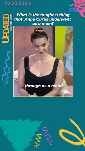 What is the toughest thing that Anne Curtis underwent as a mom? #UPDATEDWithNelsonCanlas Listen to Anne Curtis' full interview on "Updated With Nelson Canlas" on Spotify, Apple Podcasts, Google Podcasts and other streaming platforms for free! | GMA News