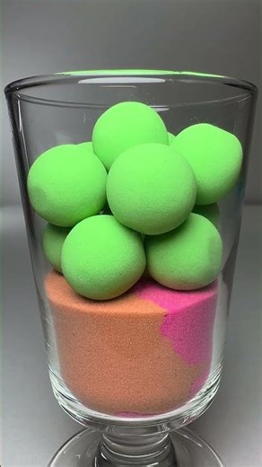 Very Satisfying and Relaxing, Kinetic Sand ASMR, Drop and squish