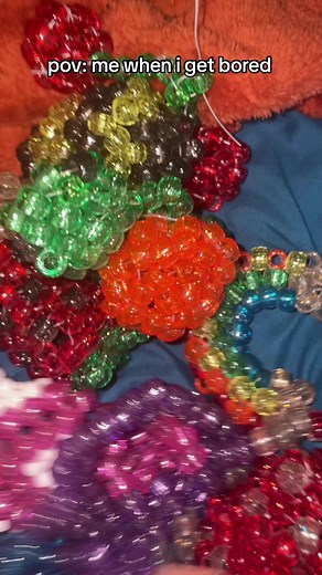 Creative Pony Bead Crafts for Keychains and Accessories