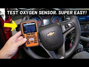 HOW TO TEST UPSTREAM OXYGEN SENSOR 1 CHEVY, CHEVROLET, BUICK, GMC, CADILLAC