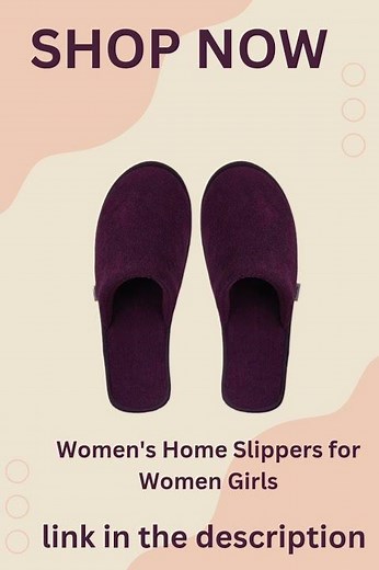 Cozy Plush Slippers for Women , Perfect Home Comfort