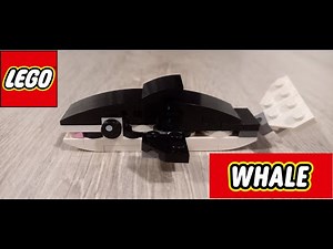 Lego Creator 3 in 1 (30641) - Whale - build set step by step