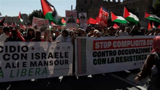 Italians turn out for one of the largest protest movements in decades