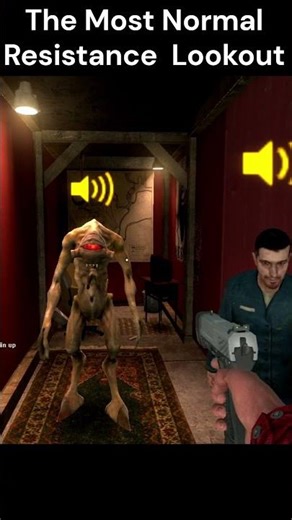 The Most Normal Resistance Lookout #gaming #funny #memes #garymod #gamer #gmod #halflife #halflife2