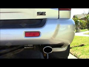 18" Magnaflow Exhaust Before and After, VQ35DE R50 Pathfinder