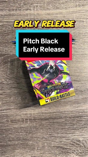 Pitch Black Early Release Pokemon Pack Opening