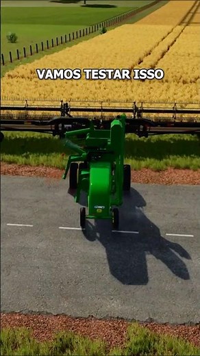 Da para COLHER com a MAIOR PLATAFORMA no FS25? #farmingsimulator25 #fs25 #agro #agronomia