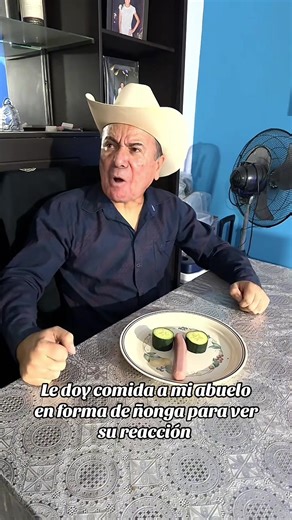 No le gustó la comida a mi abuelo | comida